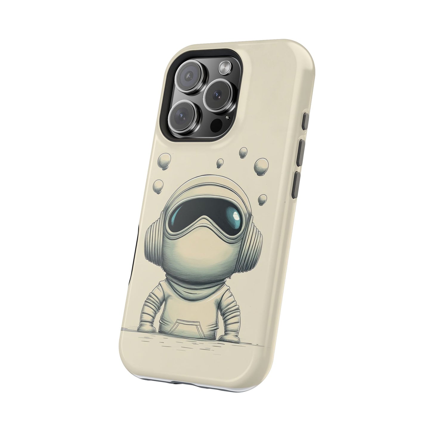 Adorable Astronaut Magnetic Tough Case – MagSafe® Compatible