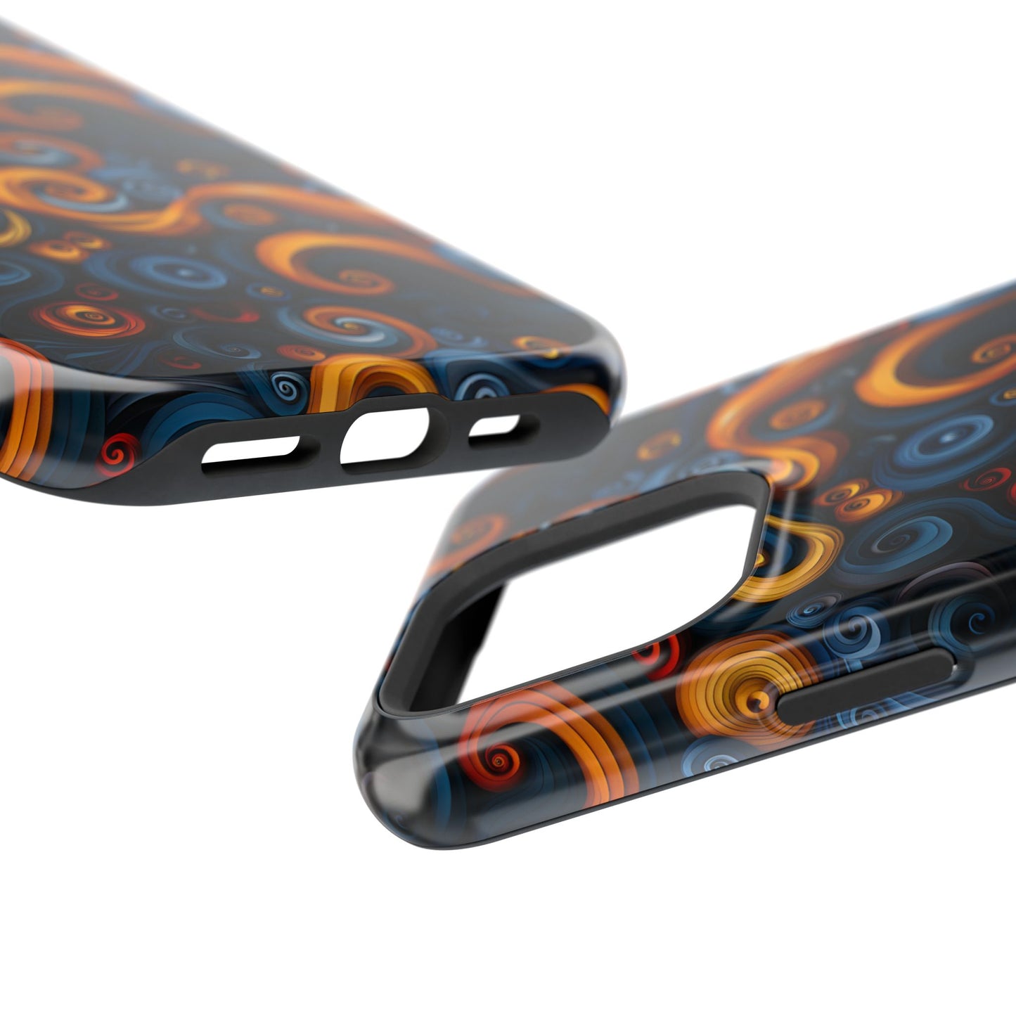 Protective Phone Case – Vibrant Swirl Pattern