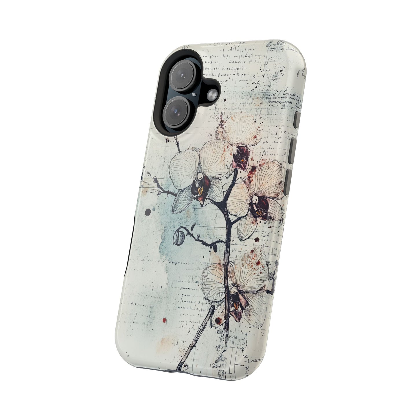 Protective Phone Case – Elegant Orchid Design