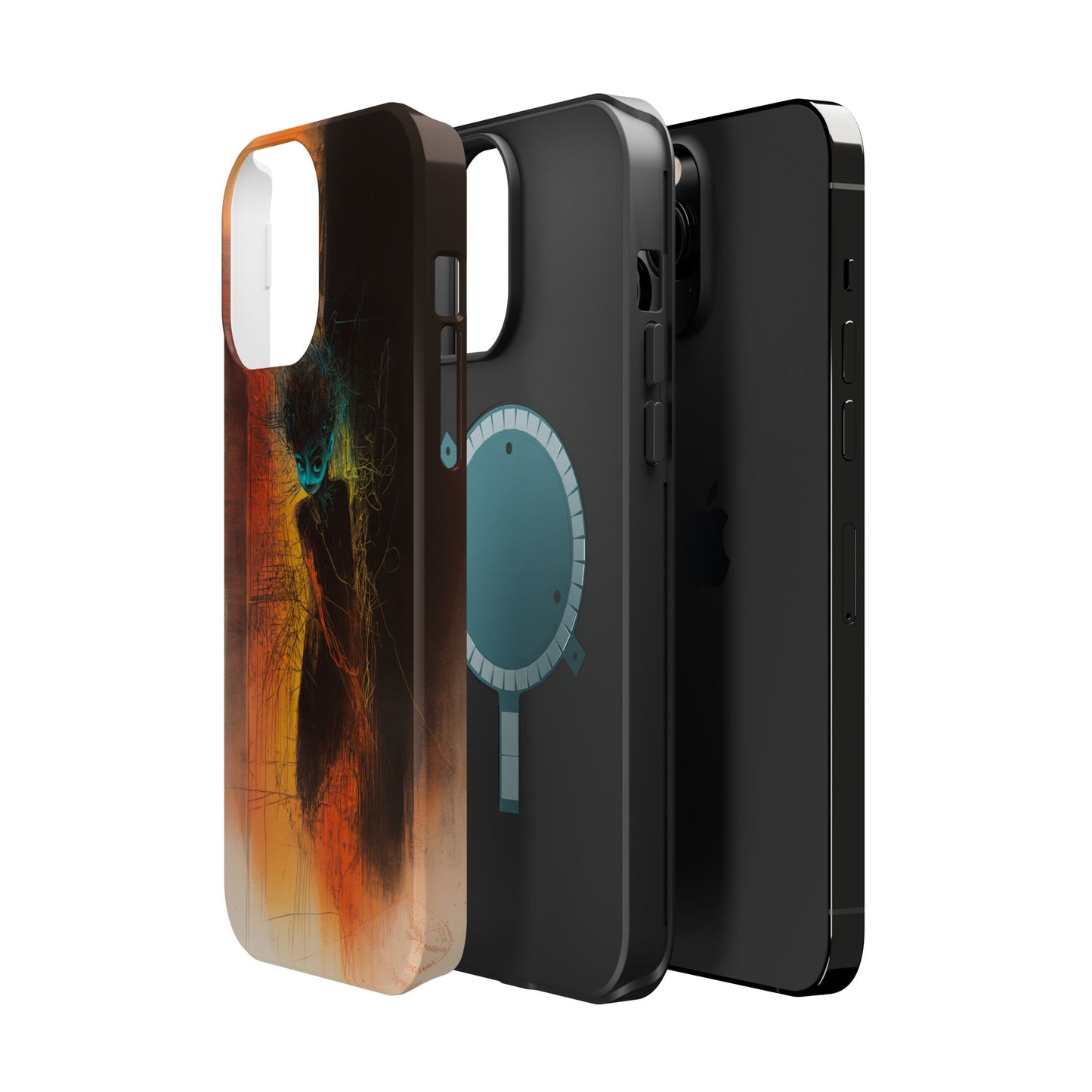 Protective Phone Case – Mystical Character Design