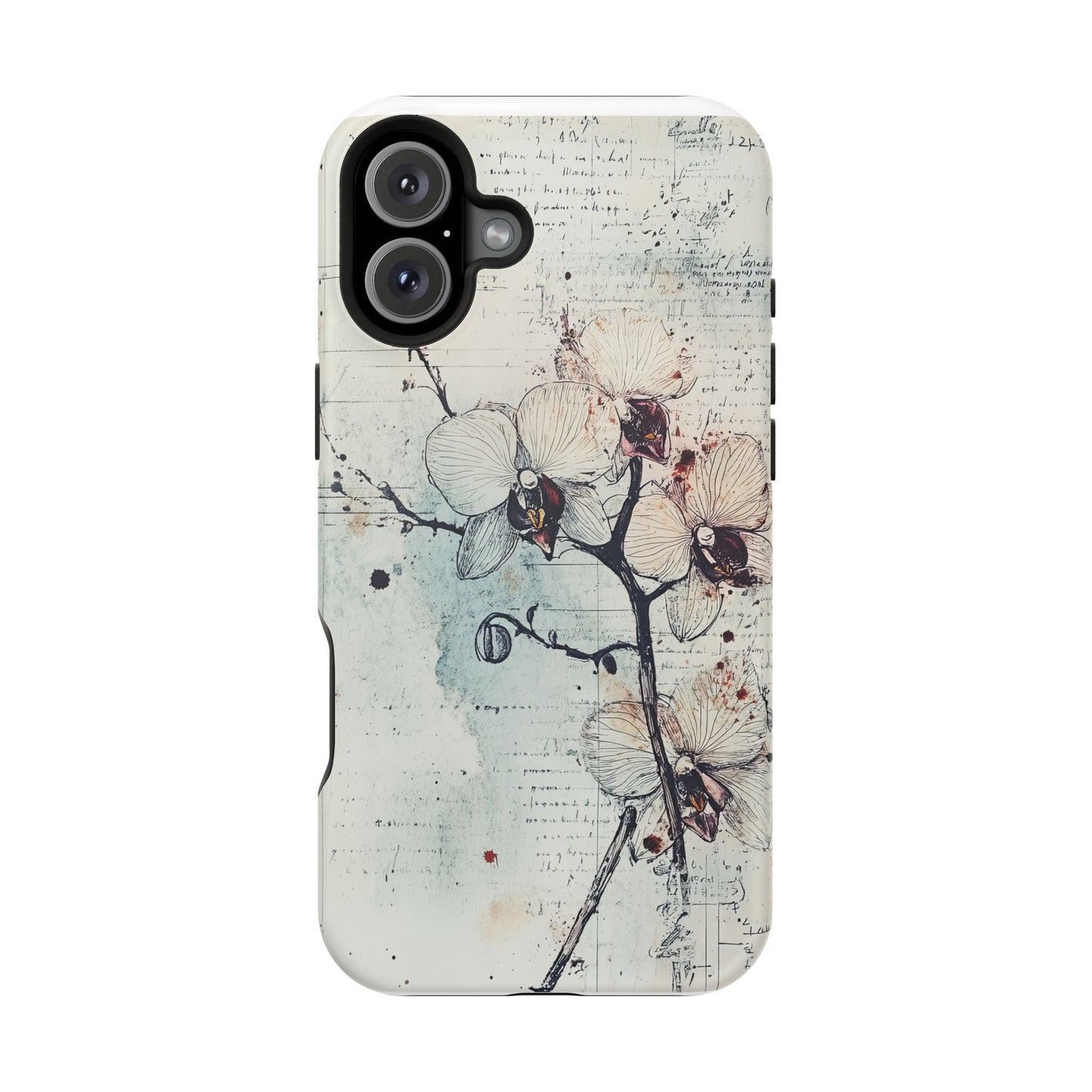 Protective Phone Case – Elegant Orchid Design