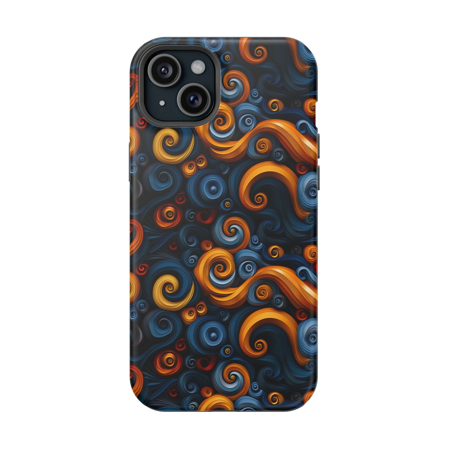 Protective Phone Case – Vibrant Swirl Pattern