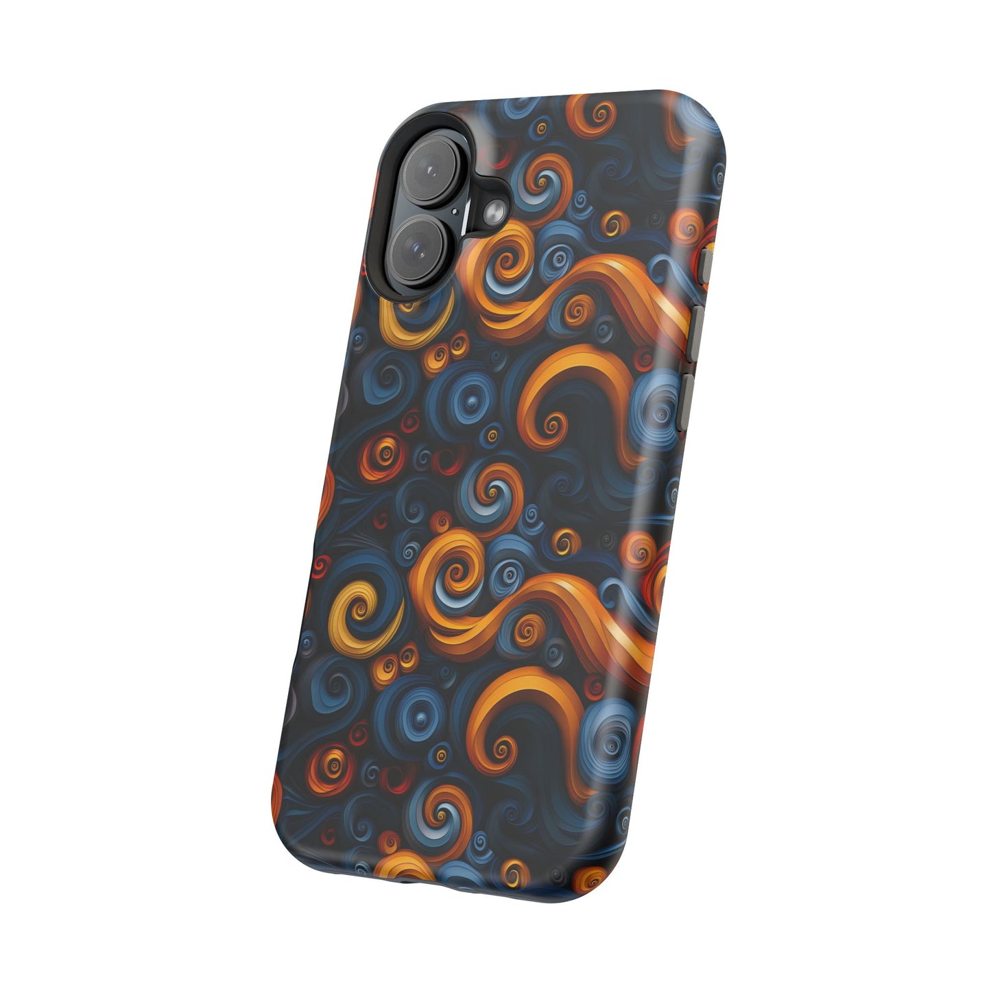 Protective Phone Case – Vibrant Swirl Pattern