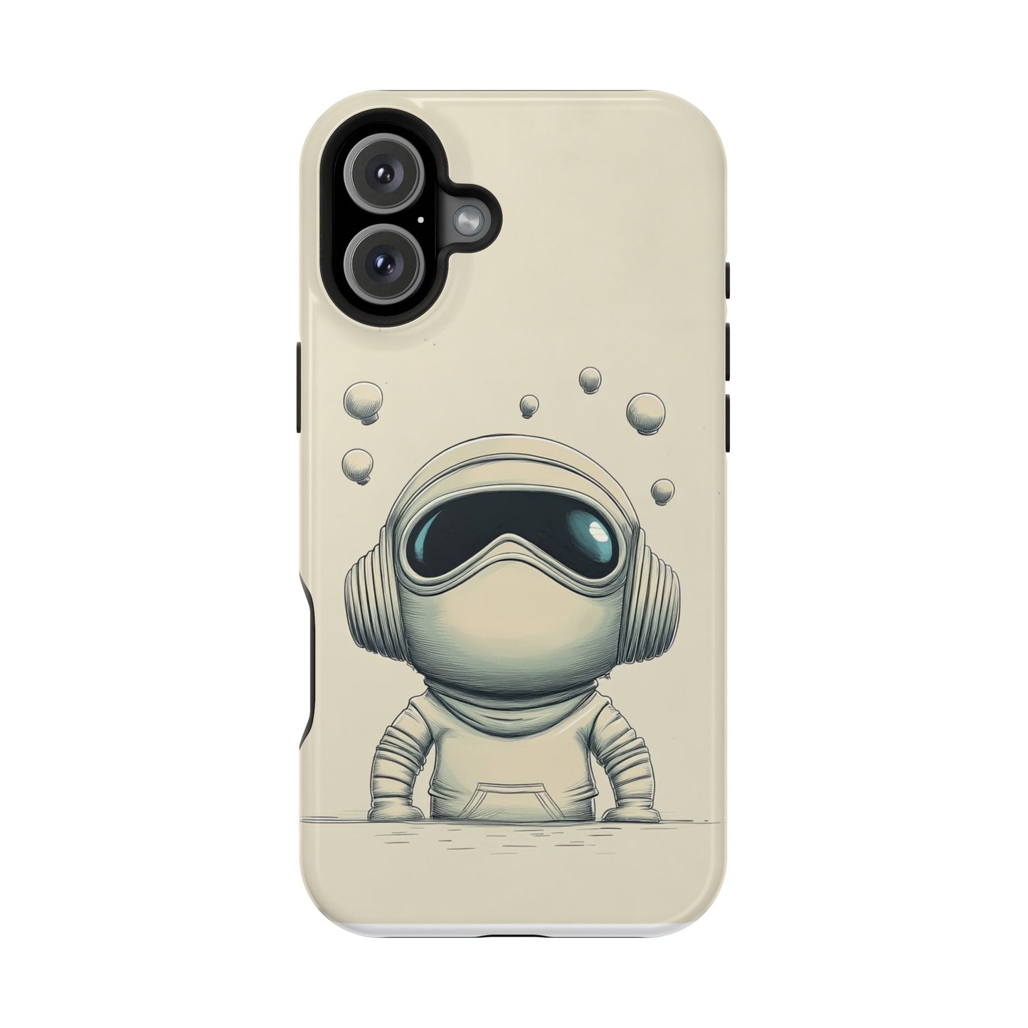 Adorable Astronaut Magnetic Tough Case – MagSafe® Compatible