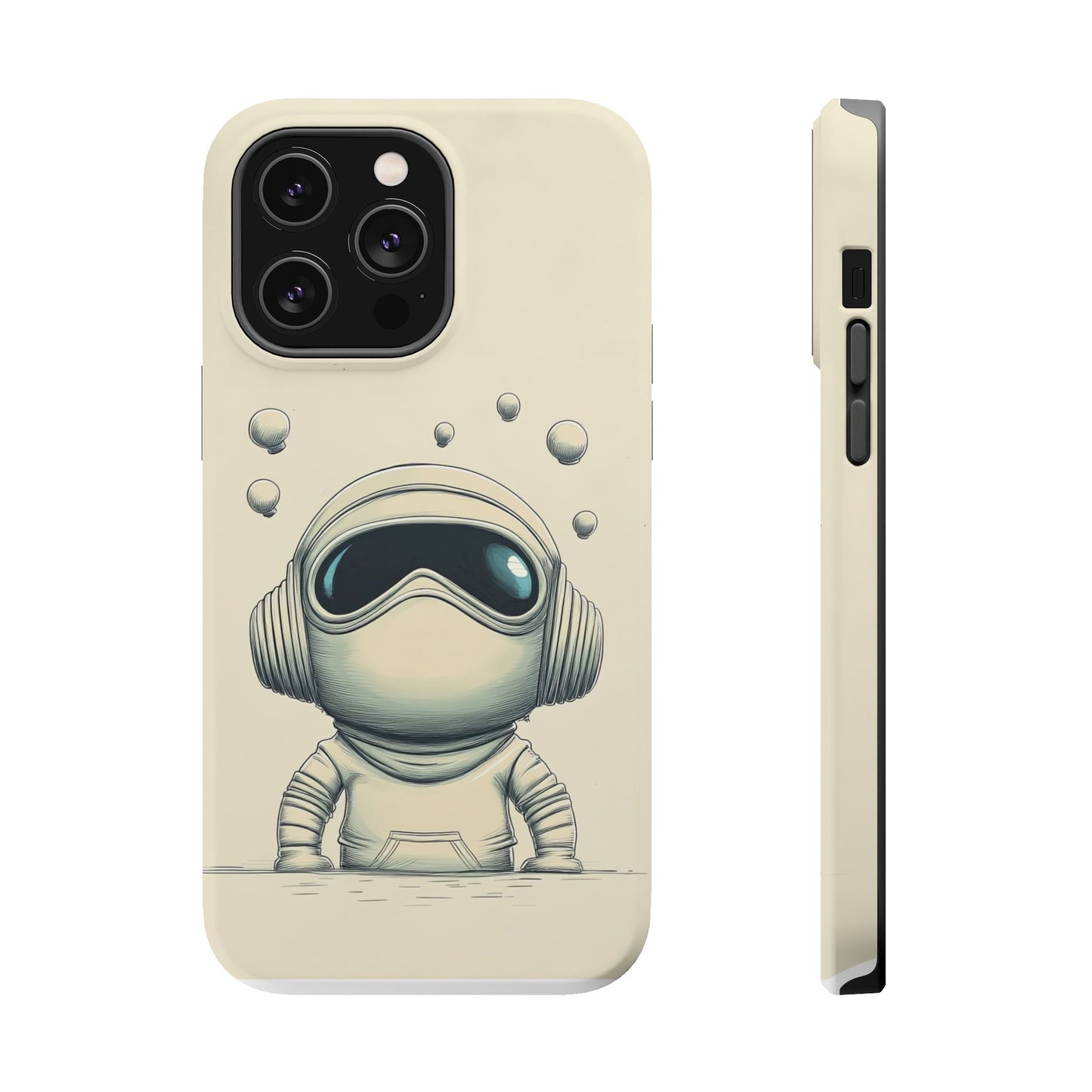 Adorable Astronaut Magnetic Tough Case – MagSafe® Compatible