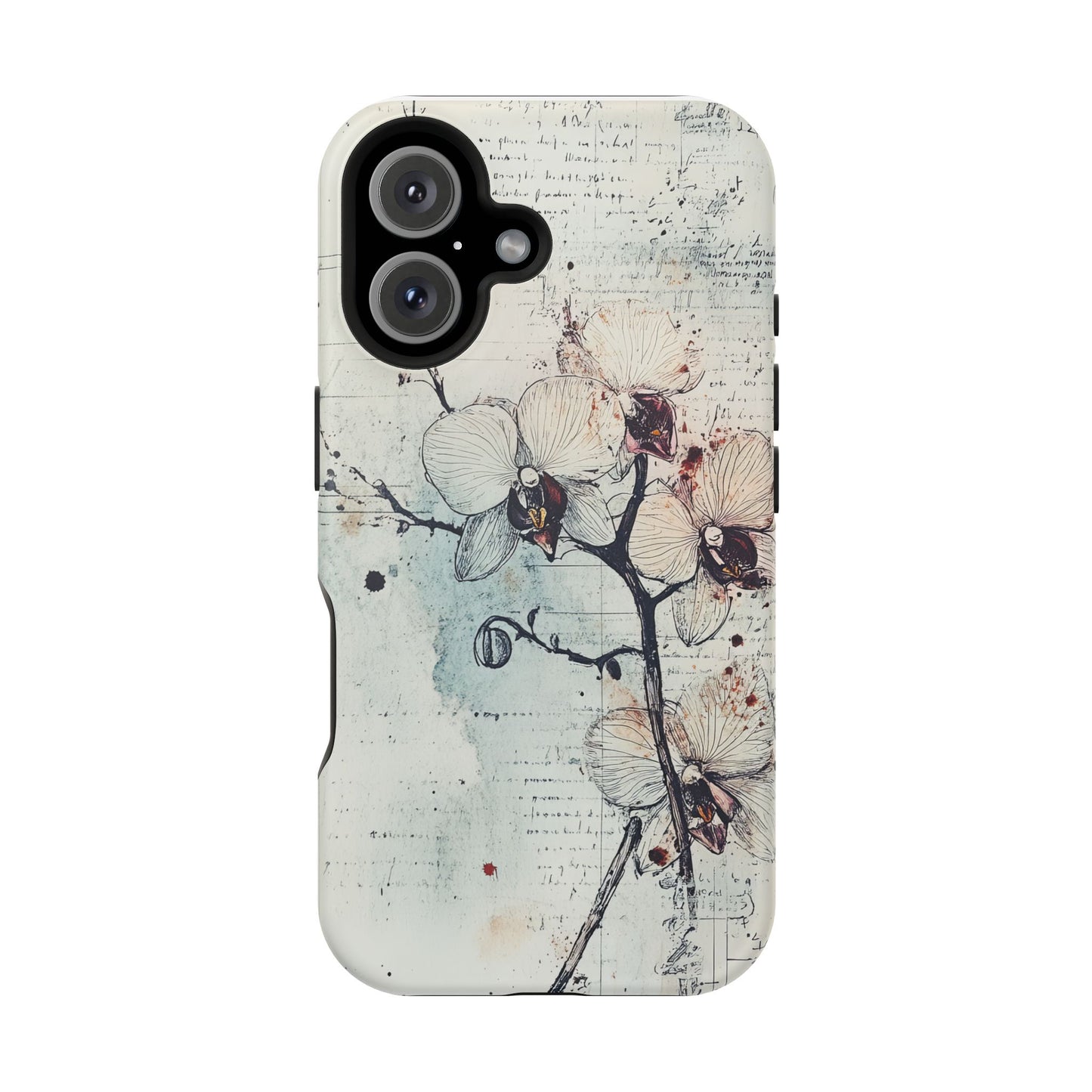 Protective Phone Case – Elegant Orchid Design