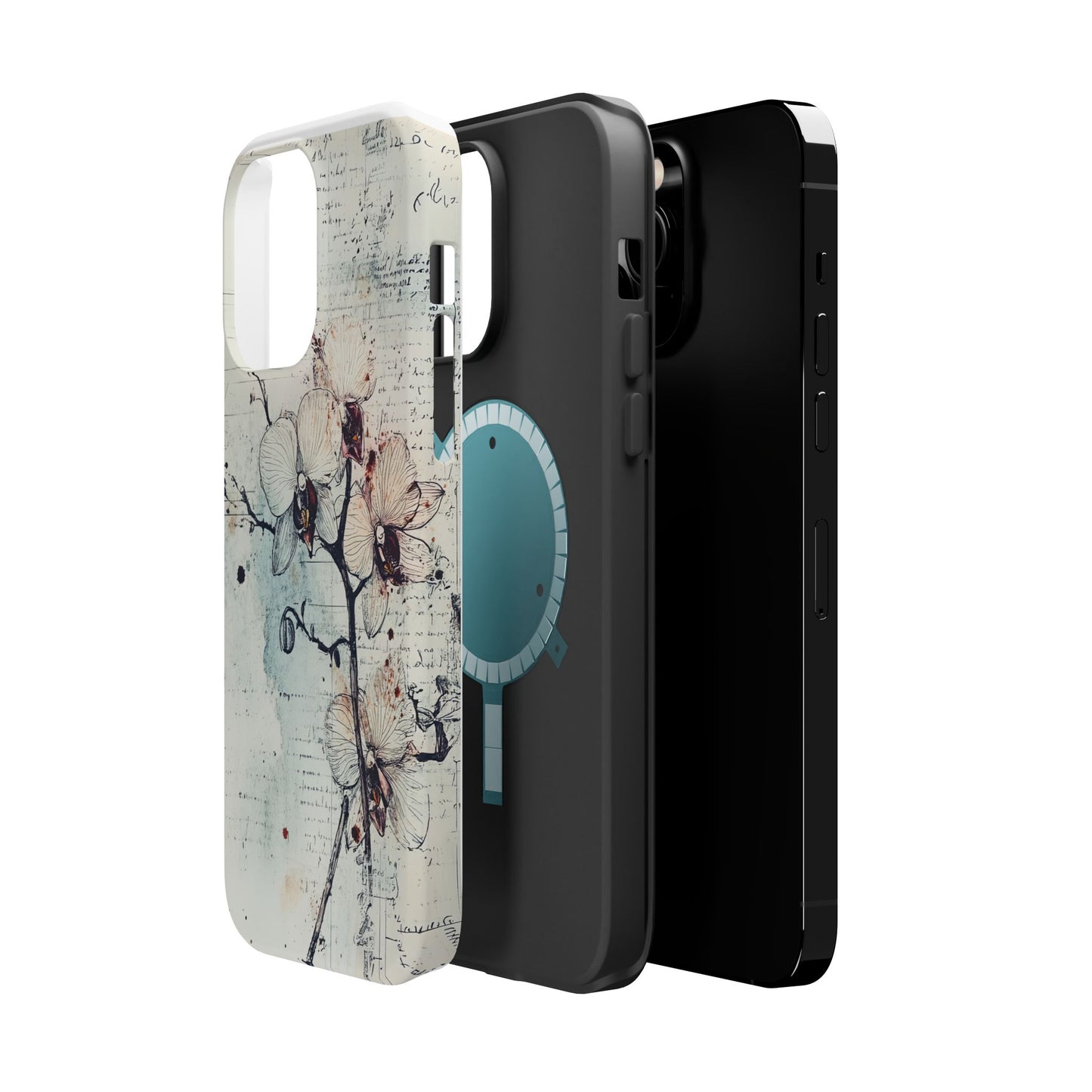 Protective Phone Case – Elegant Orchid Design