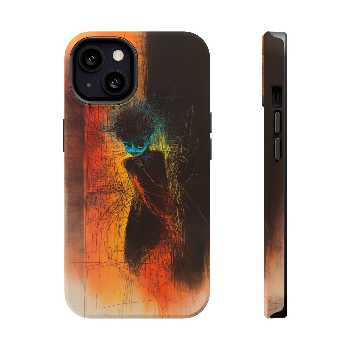 Protective Phone Case – Mystical Character Design