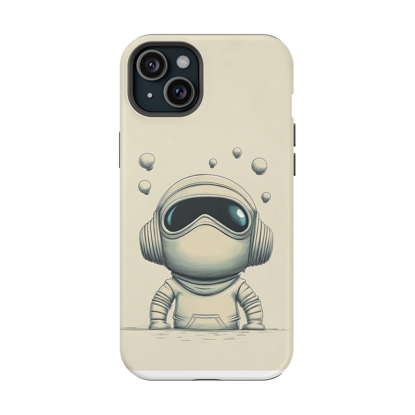 Adorable Astronaut Magnetic Tough Case – MagSafe® Compatible