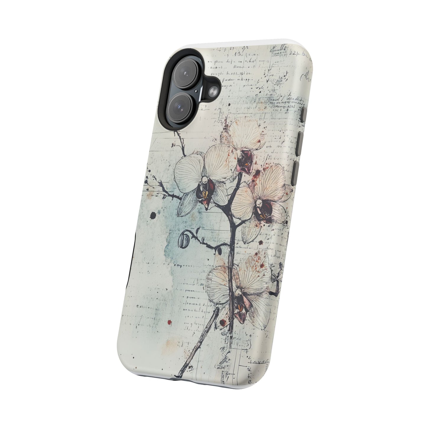 Protective Phone Case – Elegant Orchid Design