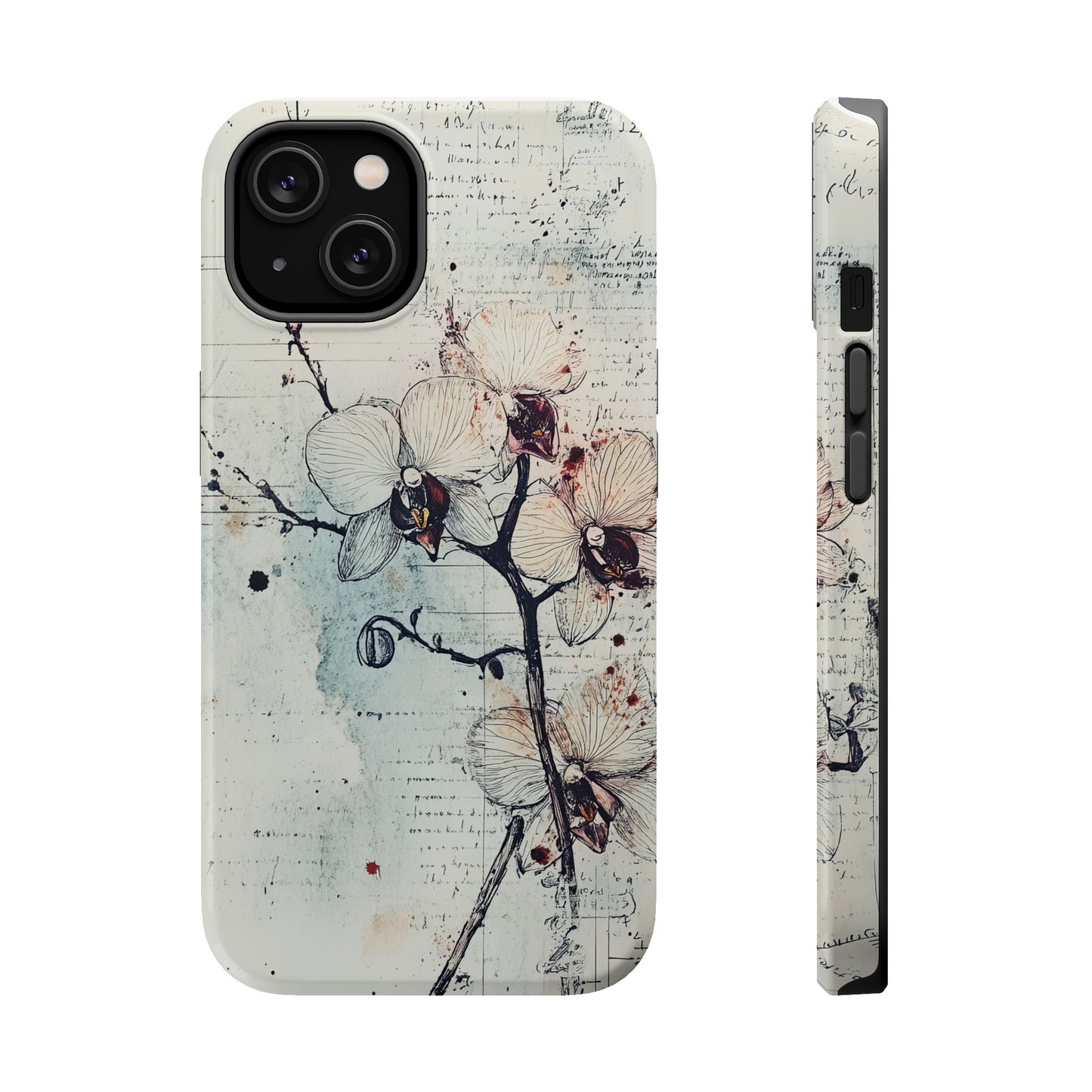 Protective Phone Case – Elegant Orchid Design