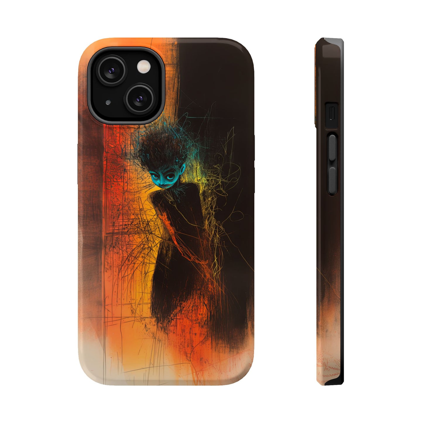 Protective Phone Case – Mystical Character Design