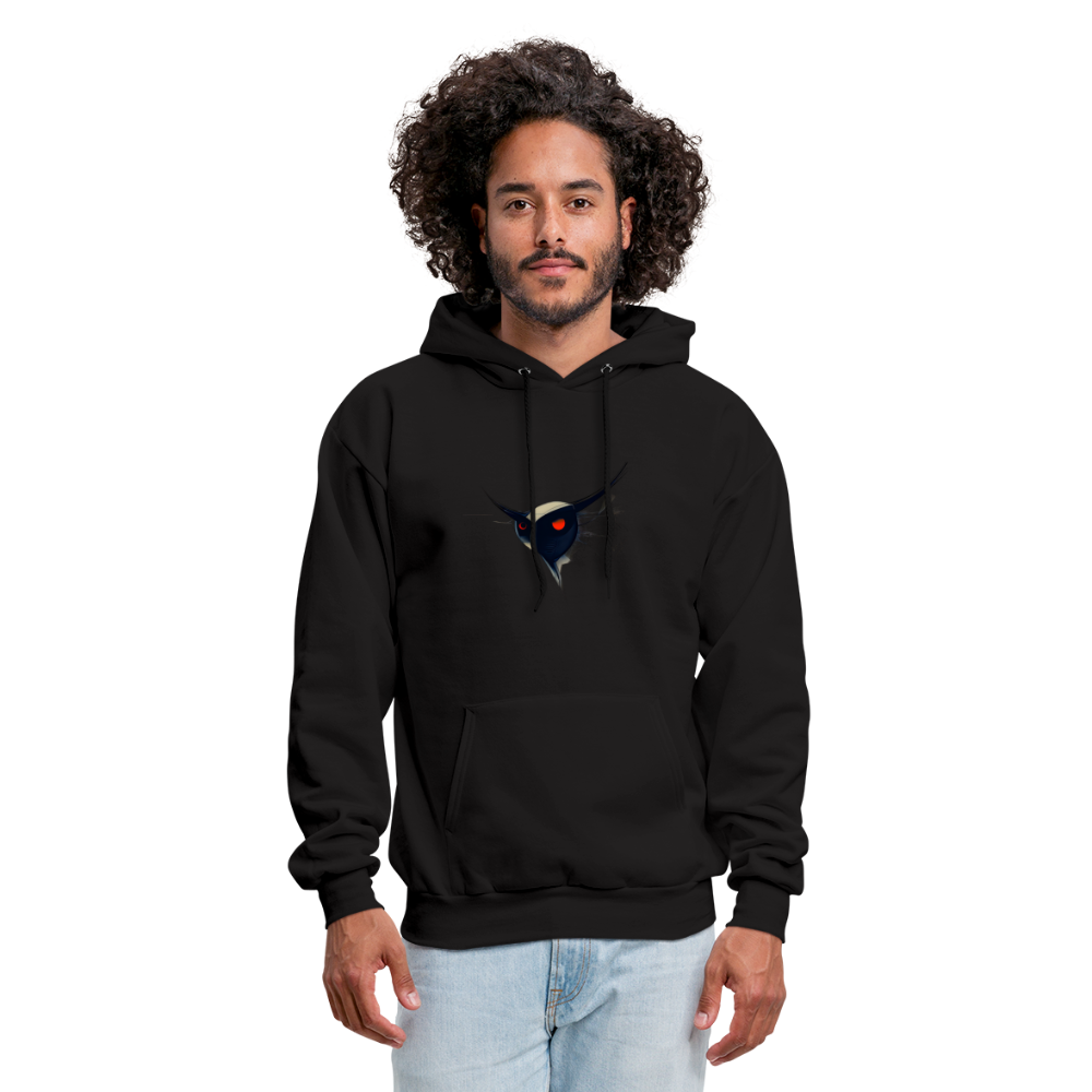 Men's Hoodie - Owl - black