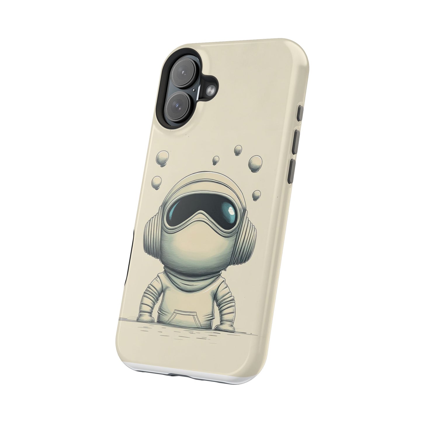 Adorable Astronaut Magnetic Tough Case – MagSafe® Compatible