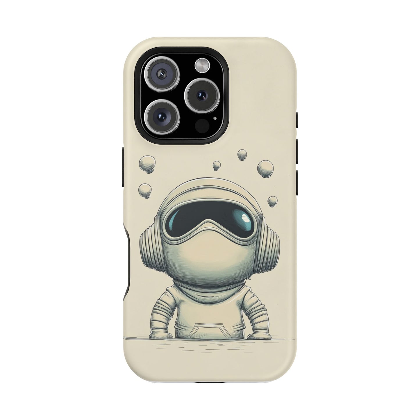 Adorable Astronaut Magnetic Tough Case – MagSafe® Compatible