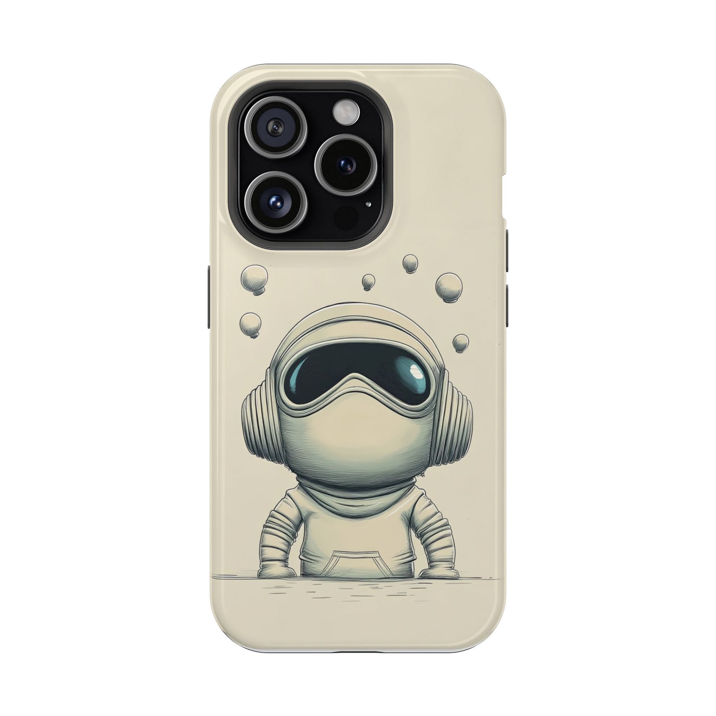 Adorable Astronaut Magnetic Tough Case – MagSafe® Compatible