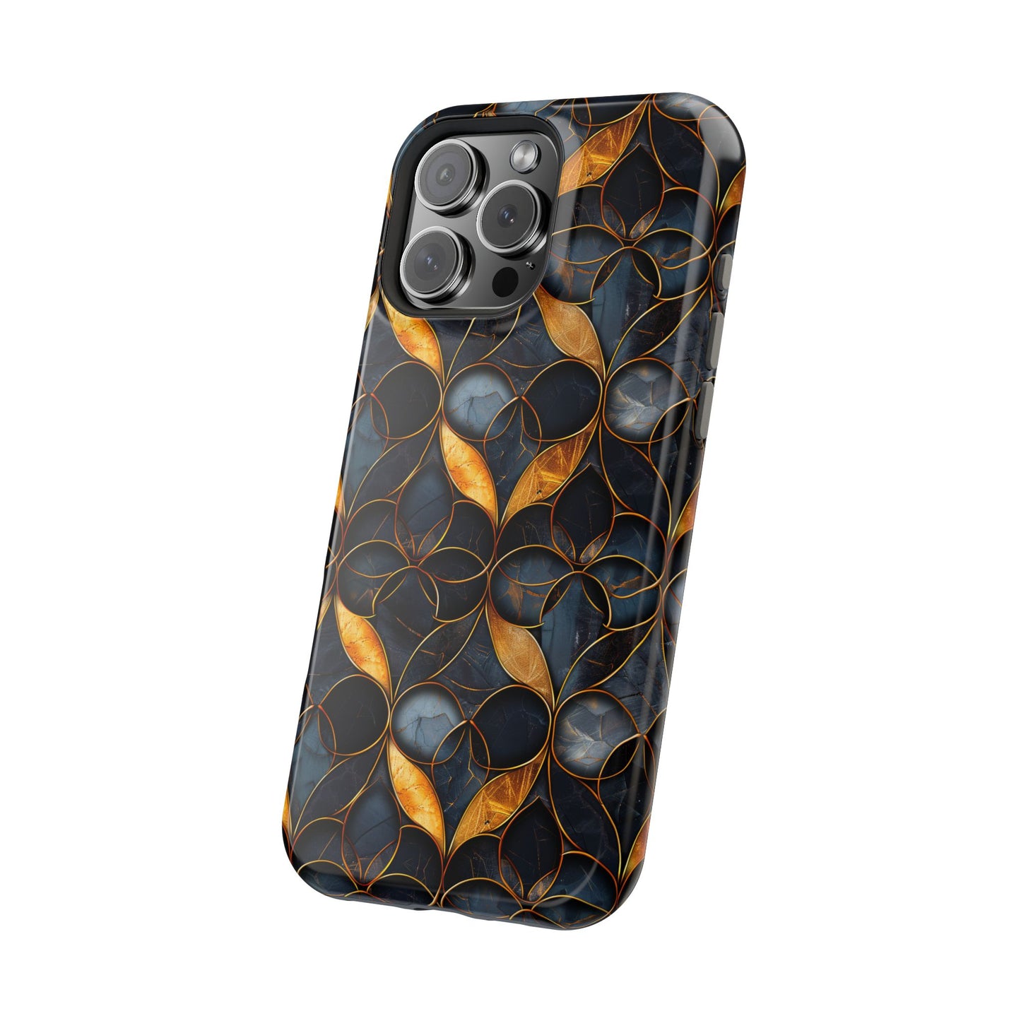 Magnetic Tough Cases -- Golden Petals