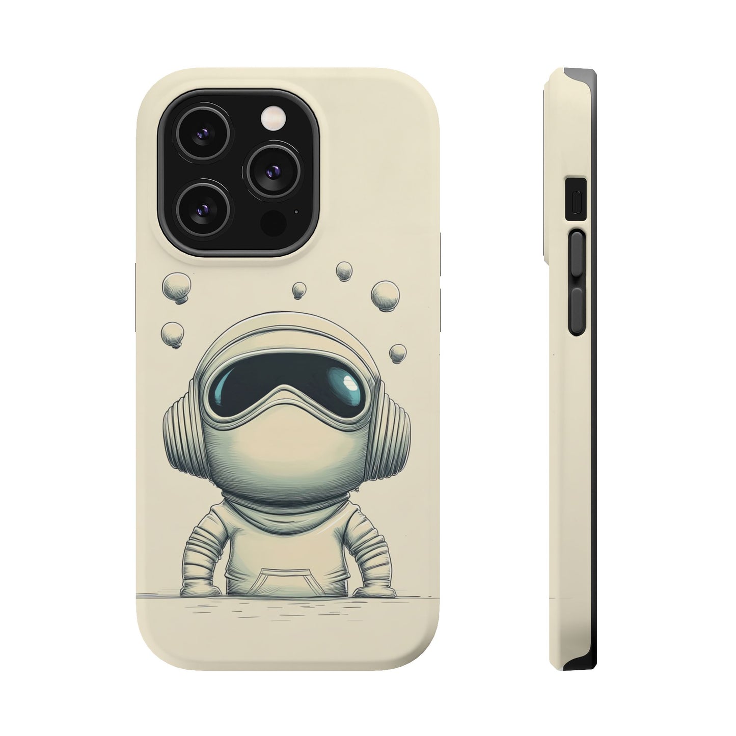 Adorable Astronaut Magnetic Tough Case – MagSafe® Compatible