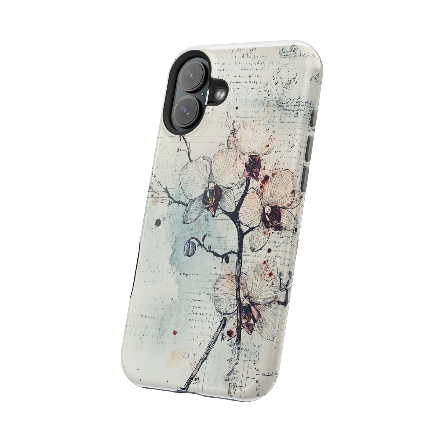 Protective Phone Case – Elegant Orchid Design