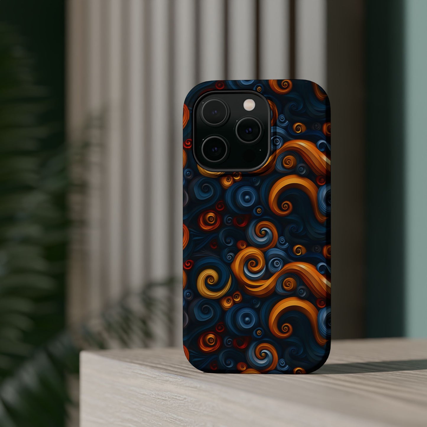 Protective Phone Case – Vibrant Swirl Pattern