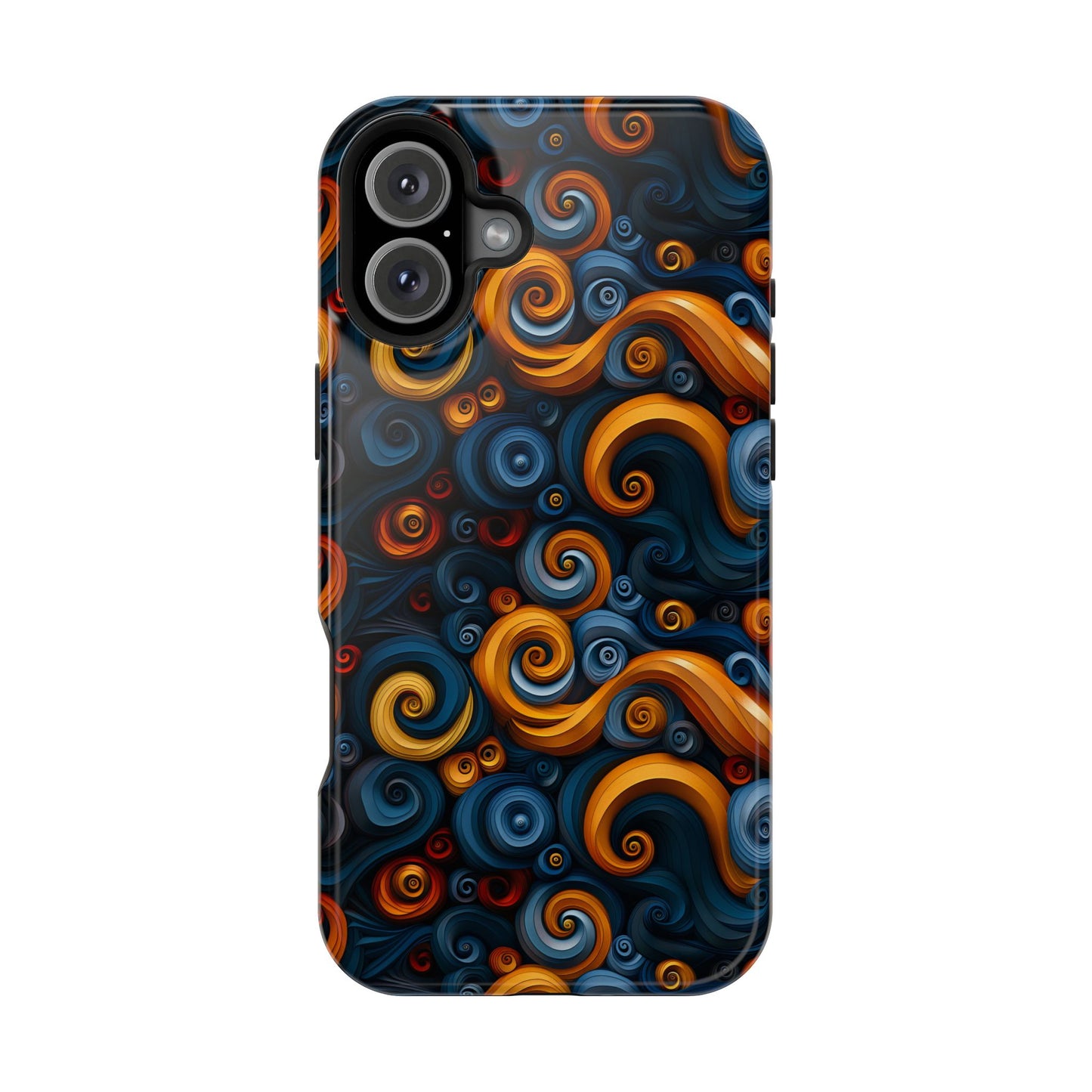 Protective Phone Case – Vibrant Swirl Pattern