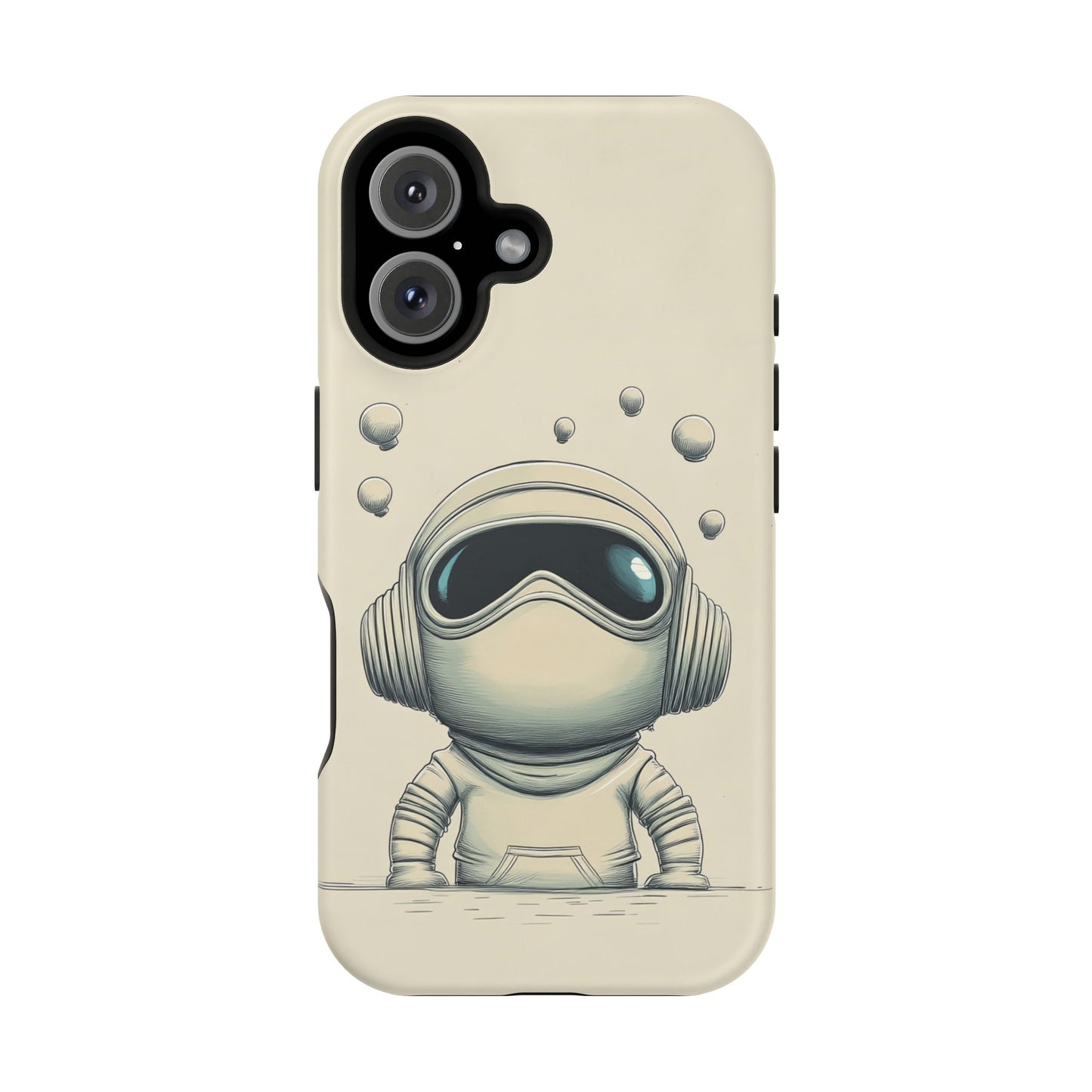 Adorable Astronaut Magnetic Tough Case – MagSafe® Compatible