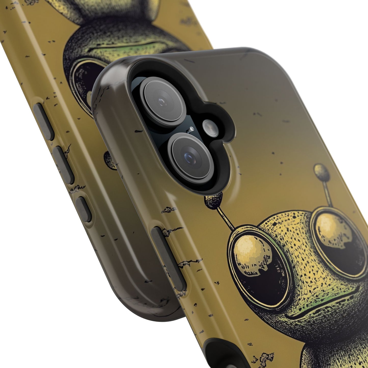 Protective Phone Case – Friendly Alien Design