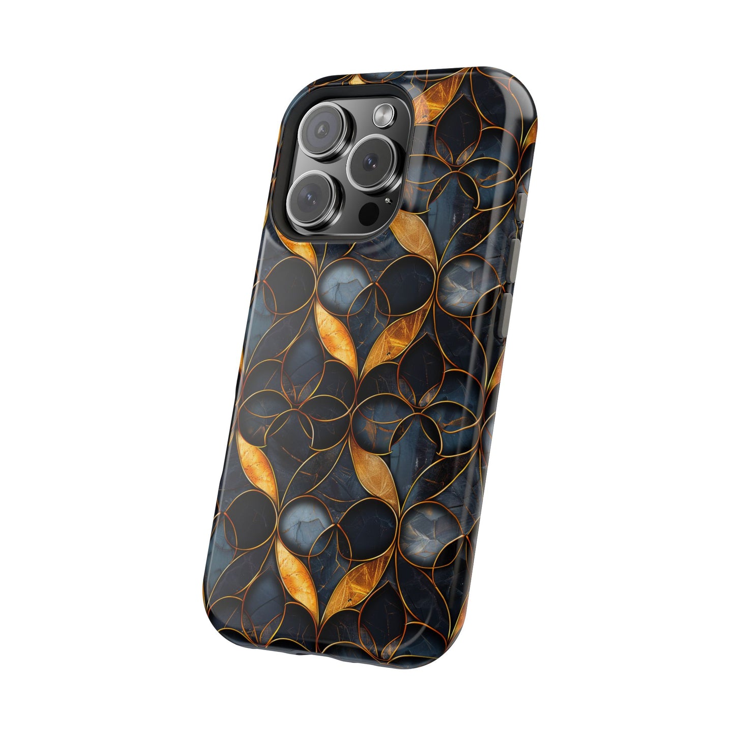 Magnetic Tough Cases -- Golden Petals