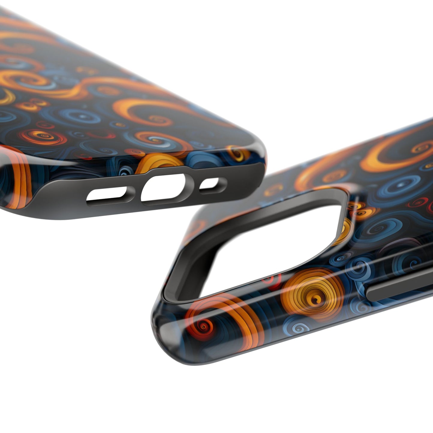 Protective Phone Case – Vibrant Swirl Pattern