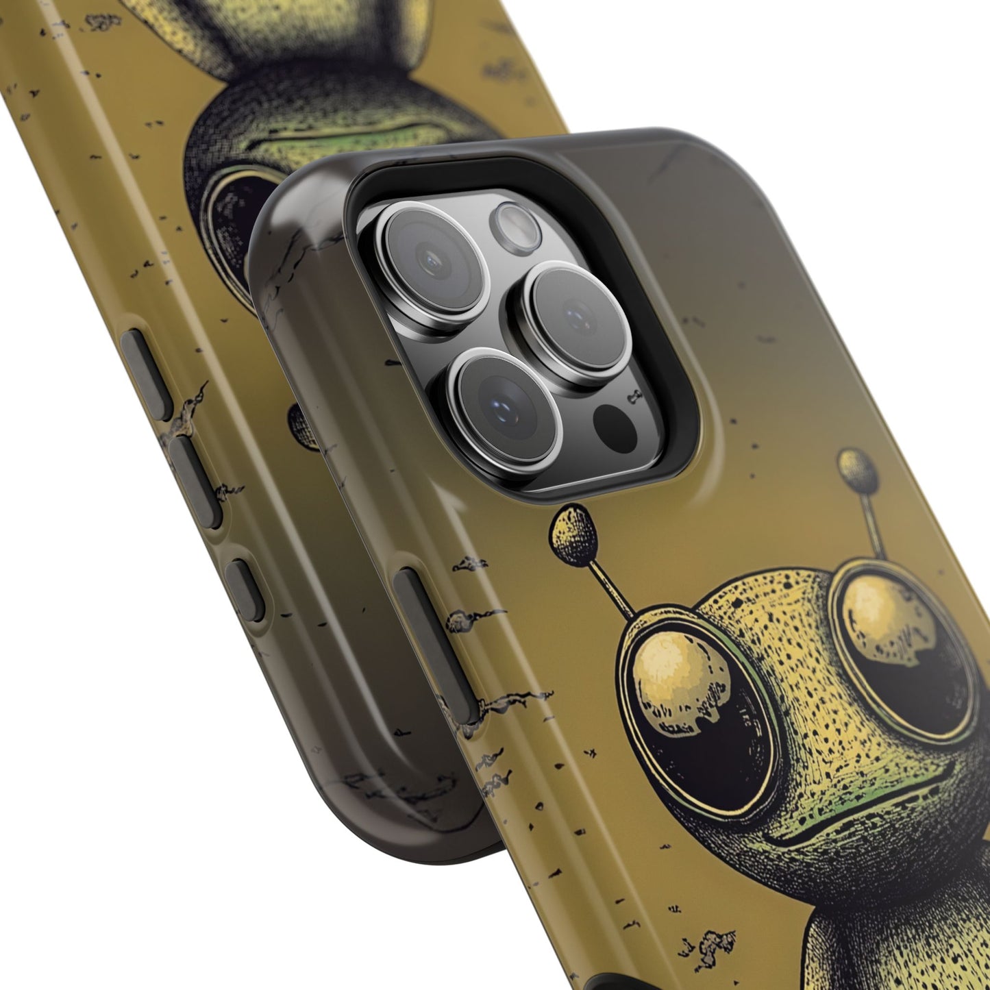 Protective Phone Case – Friendly Alien Design