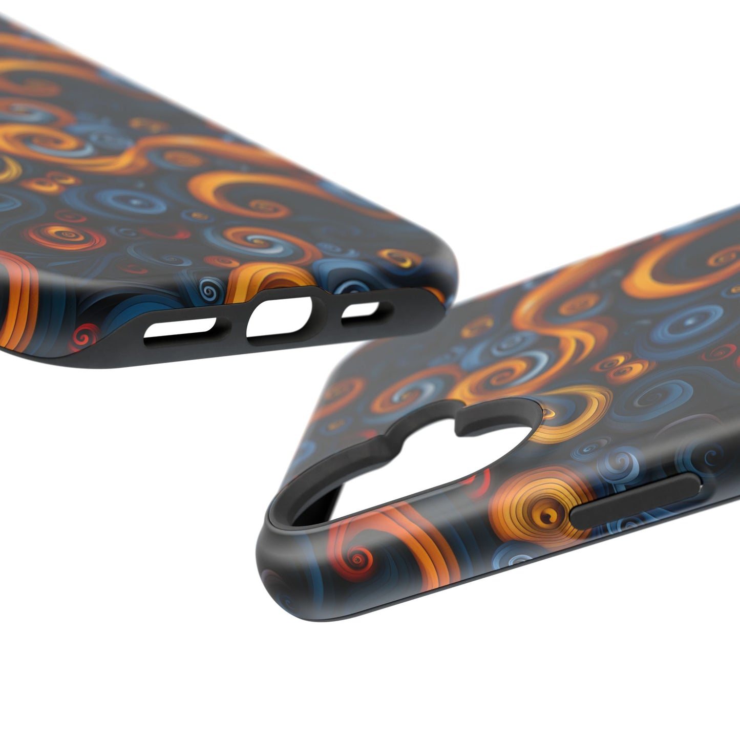 Protective Phone Case – Vibrant Swirl Pattern