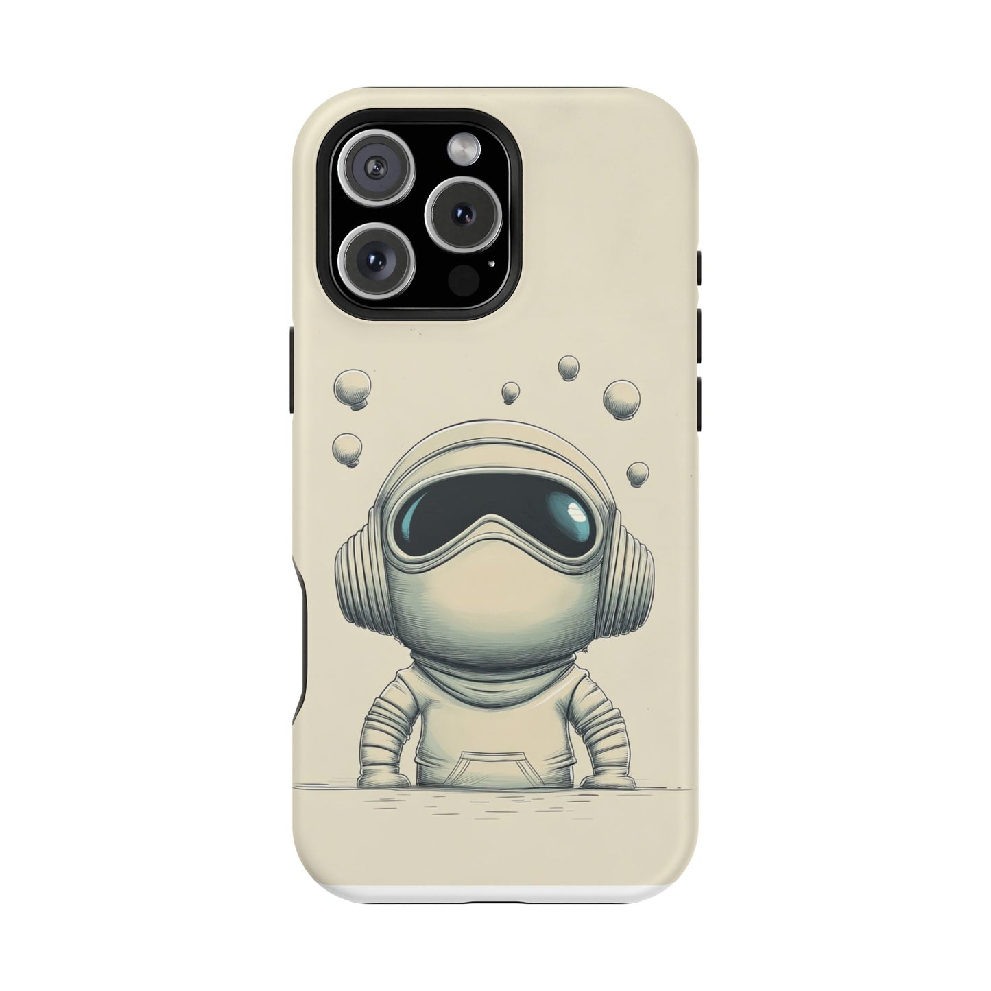 Adorable Astronaut Magnetic Tough Case – MagSafe® Compatible