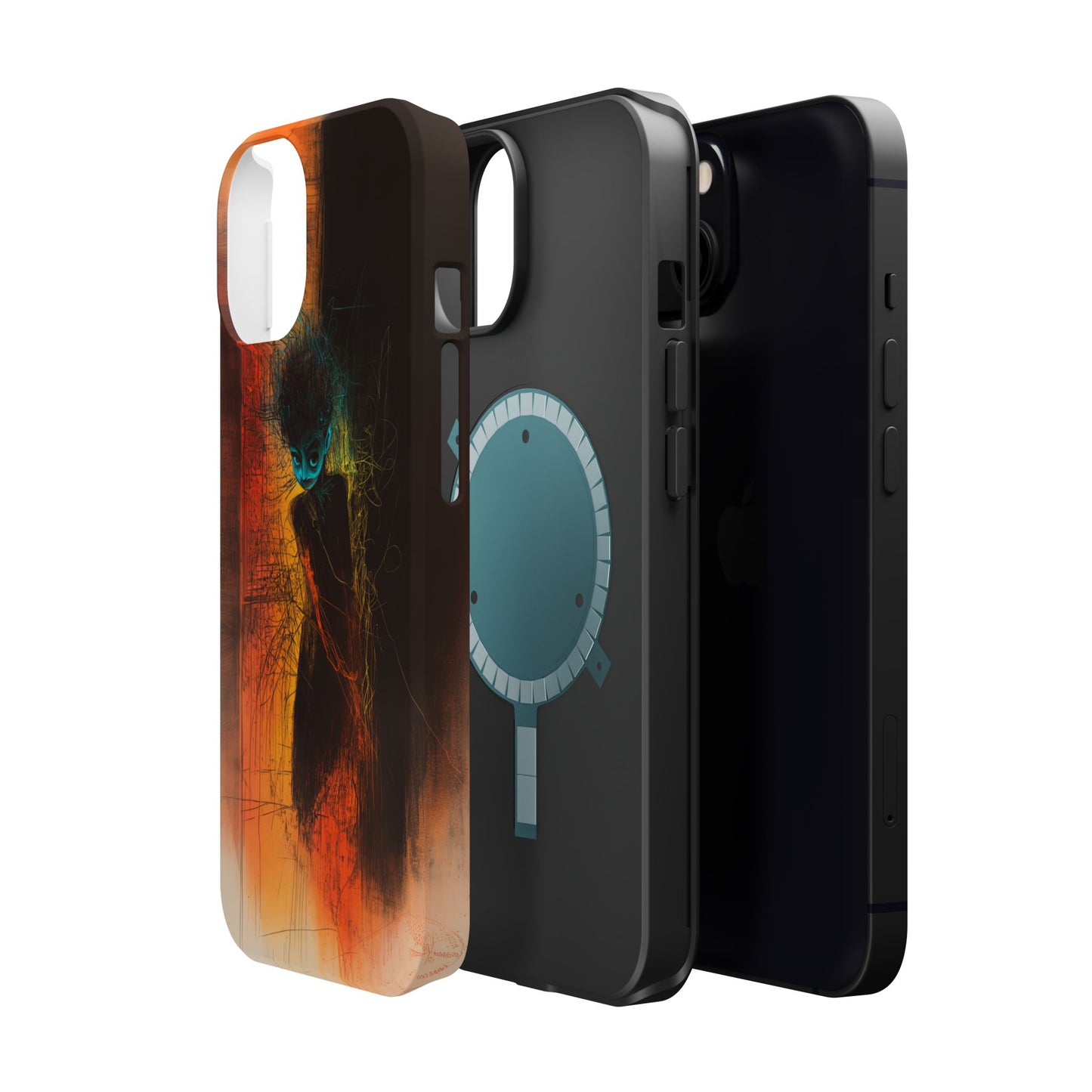 Protective Phone Case – Mystical Character Design