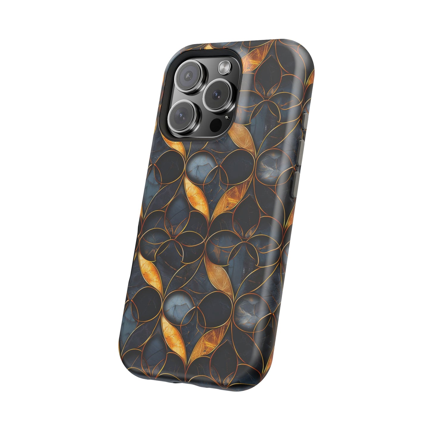 Magnetic Tough Cases -- Golden Petals