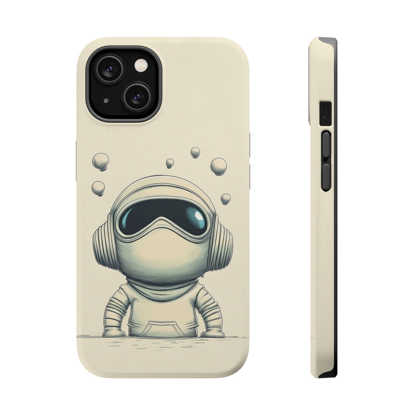 Adorable Astronaut Magnetic Tough Case – MagSafe® Compatible