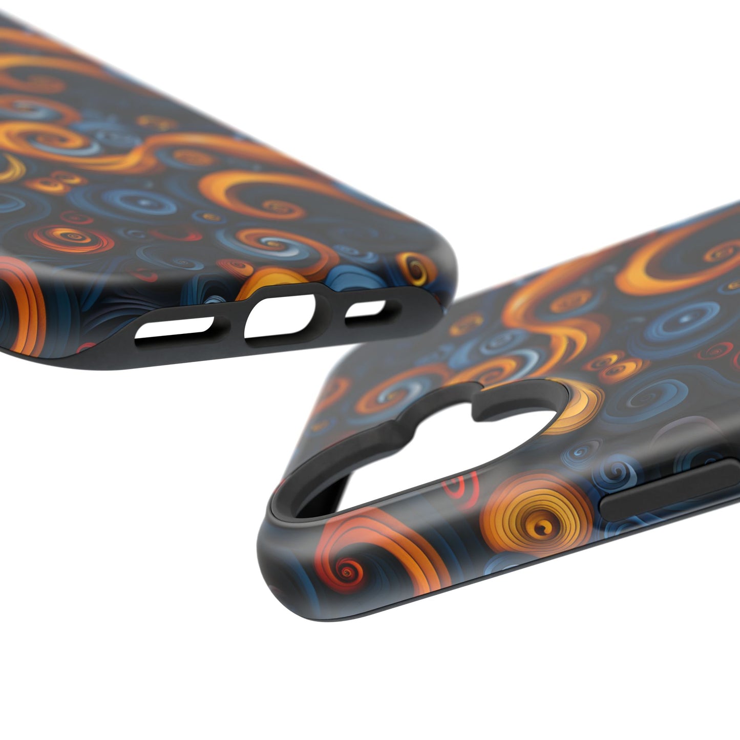 Protective Phone Case – Vibrant Swirl Pattern