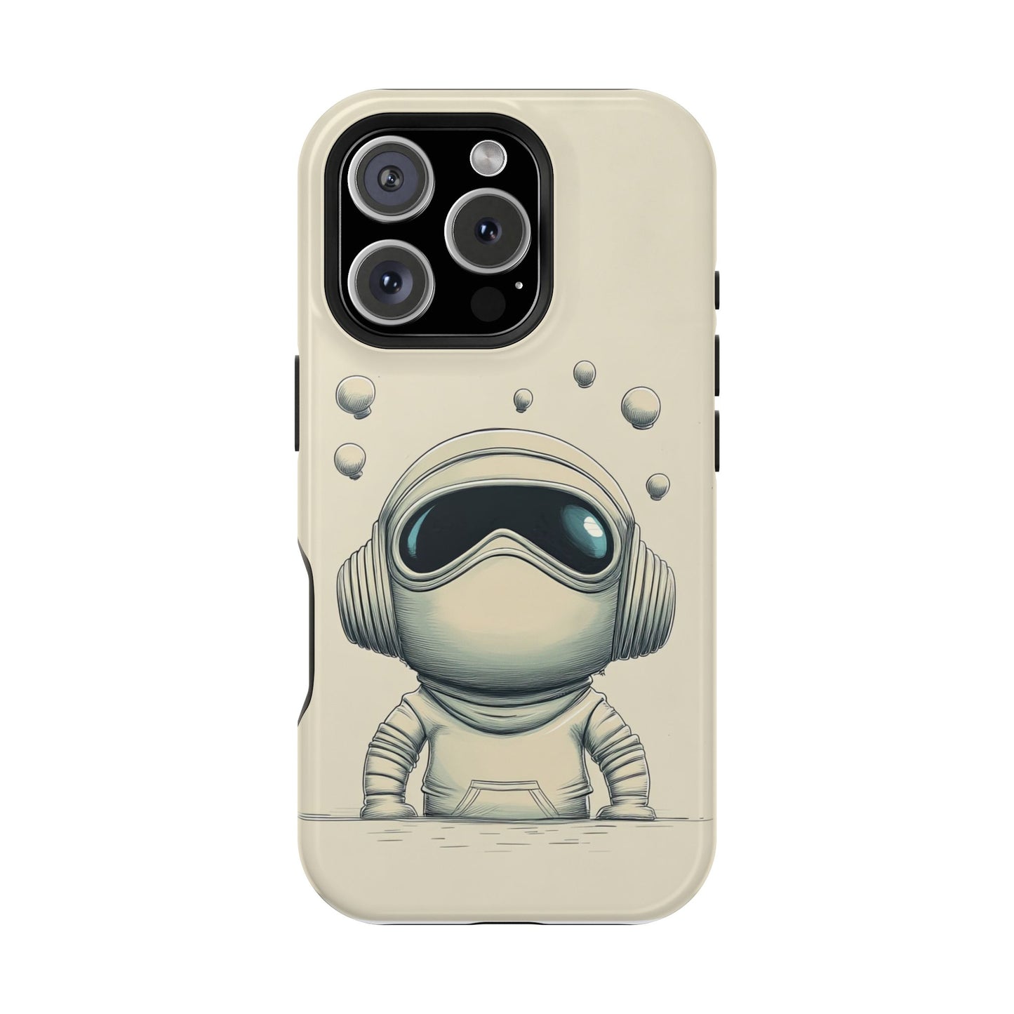 Adorable Astronaut Magnetic Tough Case – MagSafe® Compatible