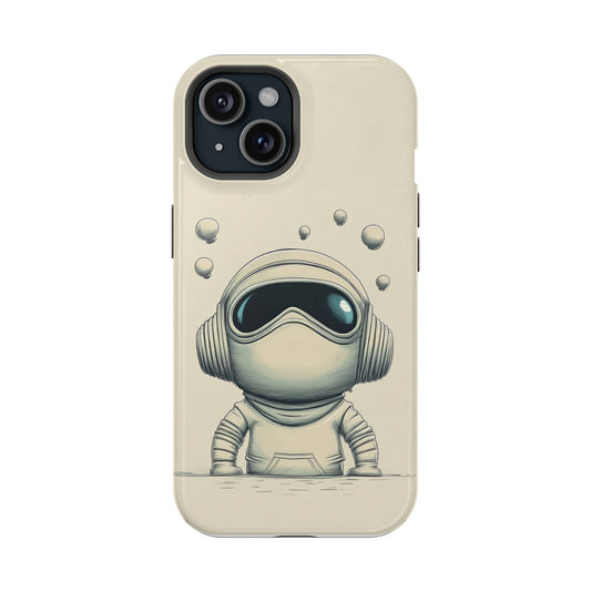 Adorable Astronaut Magnetic Tough Case – MagSafe® Compatible