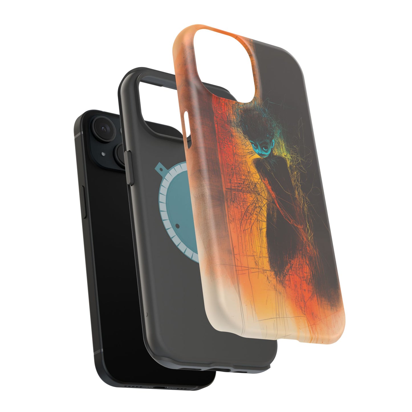 Protective Phone Case – Mystical Character Design