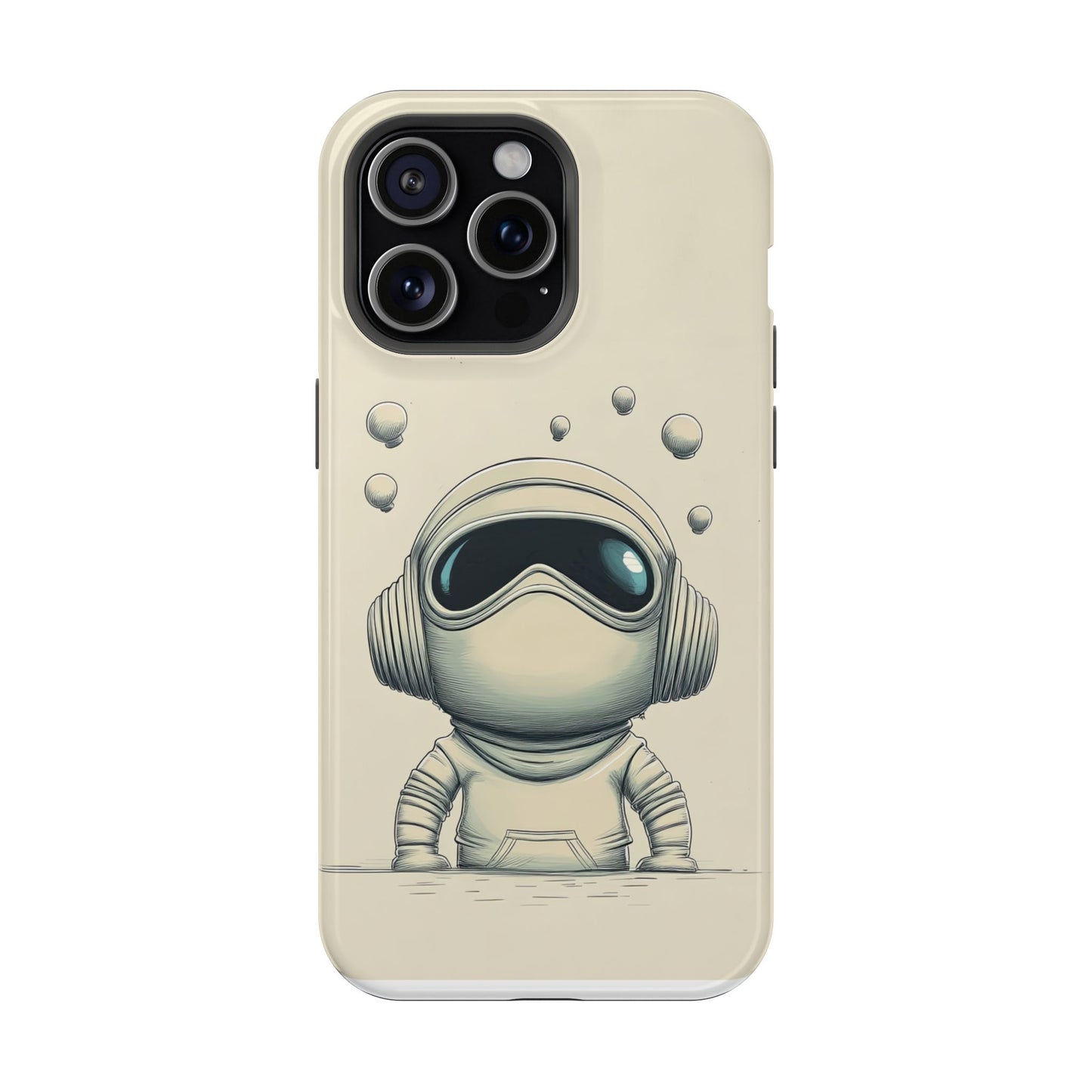 Adorable Astronaut Magnetic Tough Case – MagSafe® Compatible