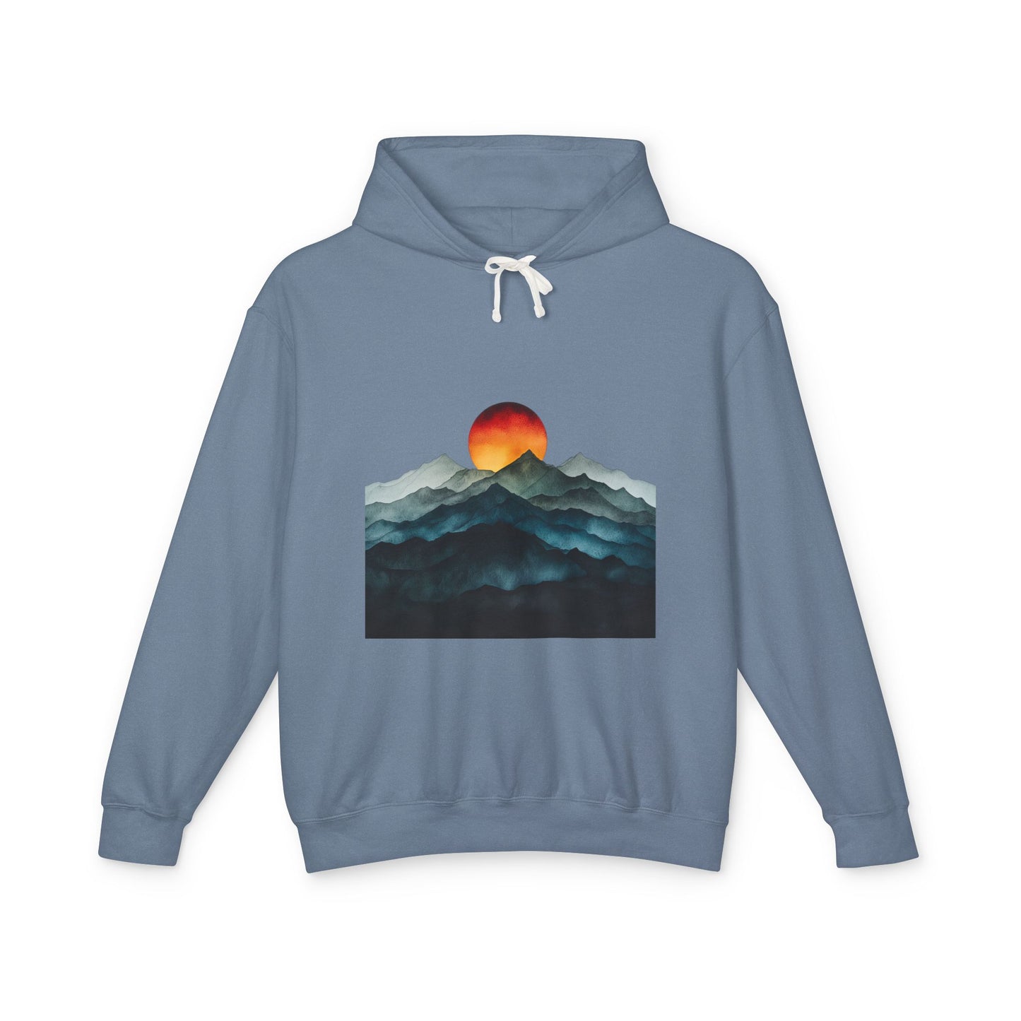 Unisex Lightweight Hooded Sweatshirt