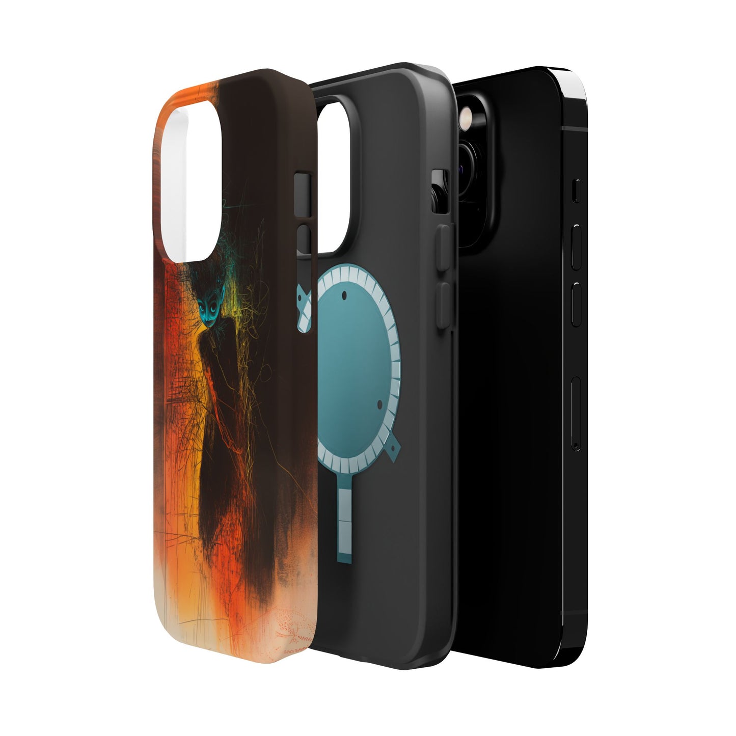 Protective Phone Case – Mystical Character Design